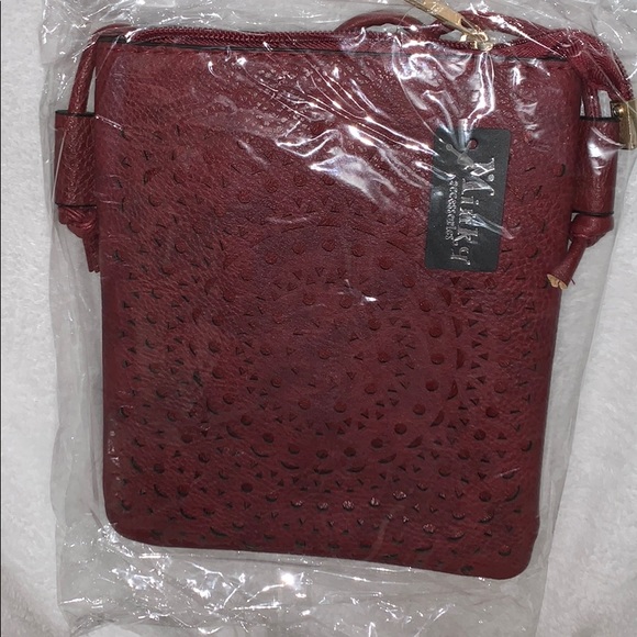 Mini Vegan Leather Crossbody - Multiple Colors - Picture 4 of 7